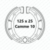 FANTIC 125 à 240 (Pro et autres), SWM, Aprilia TX mâchoires de frein (Standard)