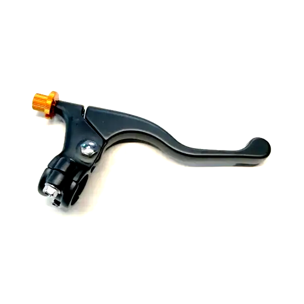 Complete Bihr black brake holder and lever (Short lever)