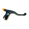 Complete Bihr black brake holder and lever (Short lever)