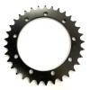 Montesa Cota 348 & 349 black aluminium rear sprocket  33T link size 520