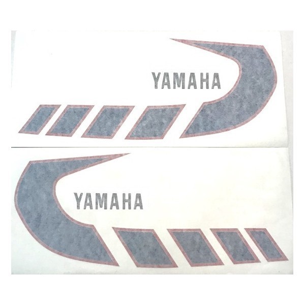 Yamaha TY 50 & 80 Europe blue tank decals set